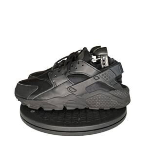 Womens Nike Air Huarache 'Triple Black' Sneakers Size 9.5 634835-012